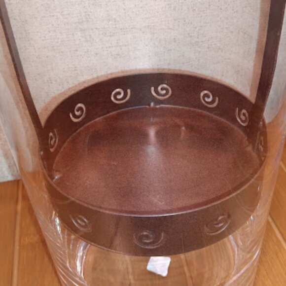 PARTYLITE SUNESTA HURRICANE CANDLE HOLDER 13" TALL RETIRED - STUNNING - Picture 7 of 8